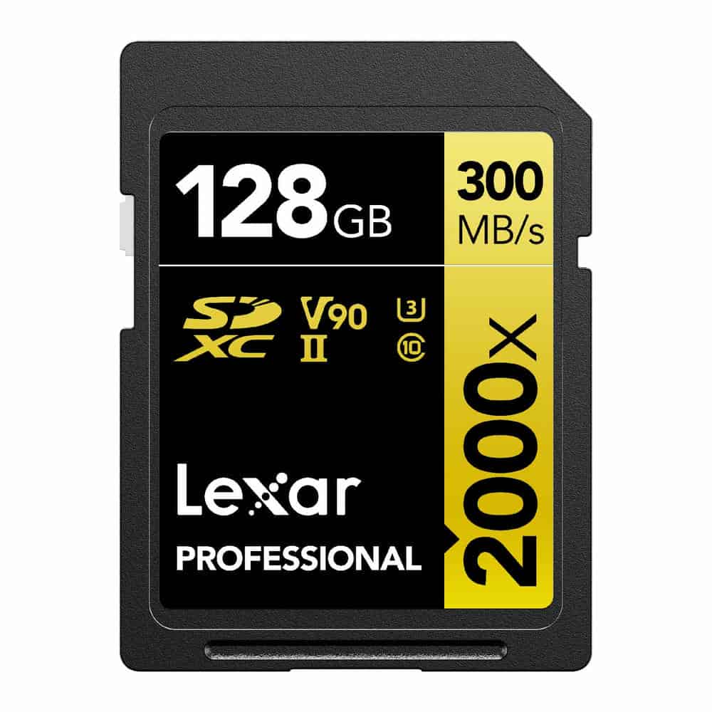(image for) Lexar Professional 2000x SDHC UHS-II Card GOLD Series 128GB
